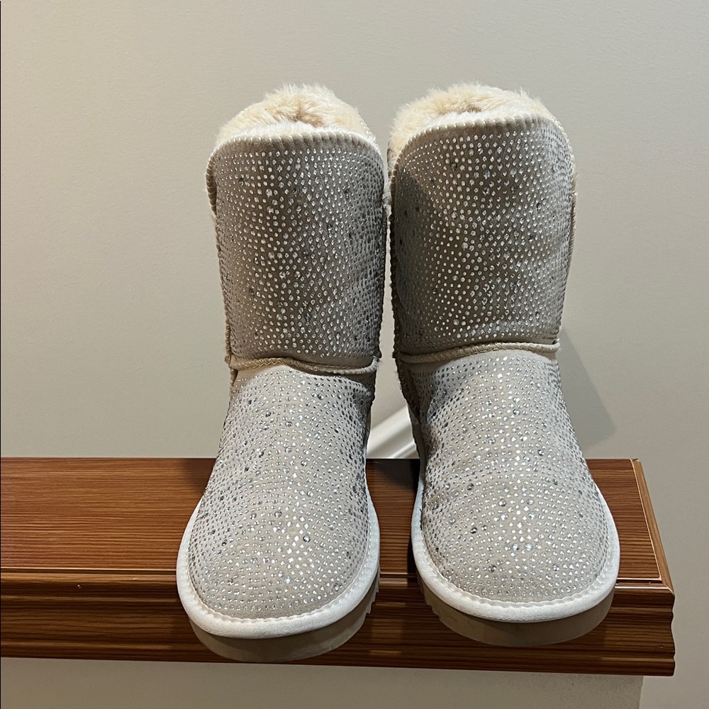 INC International Concepts Cream Ankle Boots
